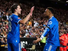 ¡Con goles de Carreras y Mbappé! Real Madrid venció 2-0 a Valencia por LaLiga