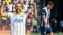 Hernán Barcos y Federico Girotti.