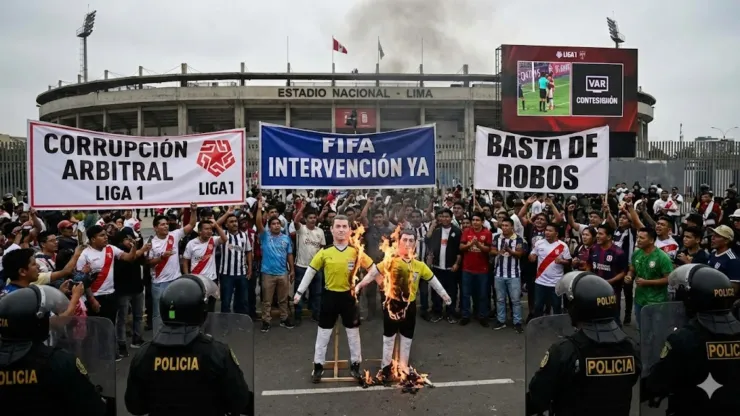 FIFA podría meterse en la Liga 1 tras denuncia por arbitrajes.