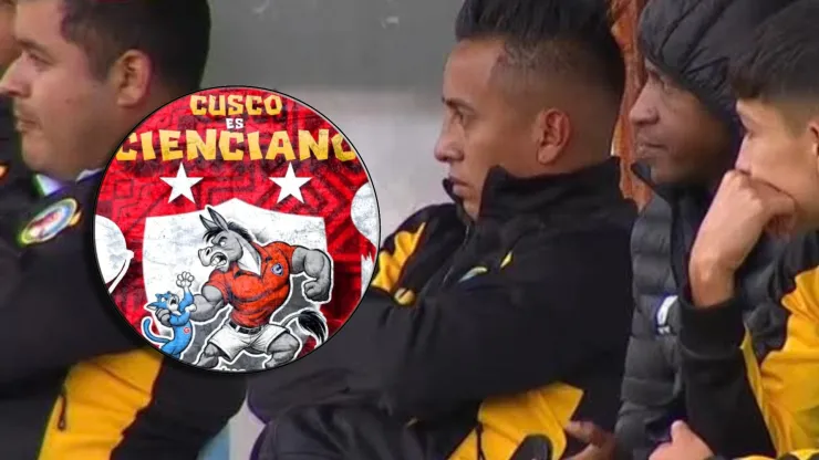 Christian Cueva insultado por hinchas del Cienciano del Cusco.