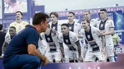 Jugadores de Alianza Lima y Pablo Guede.