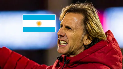 Ricardo Gareca en Perú y en Argentina.
