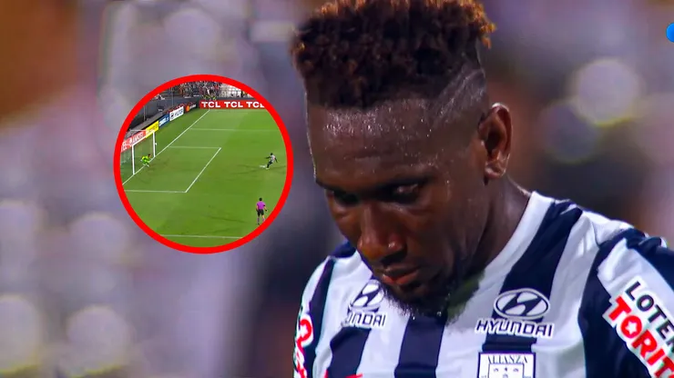 Eryc Castillo falló penal para Alianza vs. 2 de Mayo.