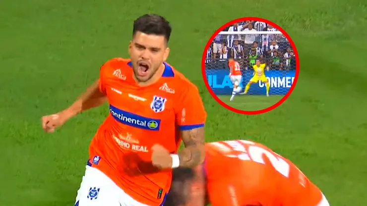 Brahian Ayala anotó el 1-1 en el Alianza vs. 2 de Mayo.