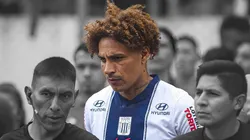 Guerrero luego de la eliminación de Alianza vs. 2 de Mayo en la Libertadores.