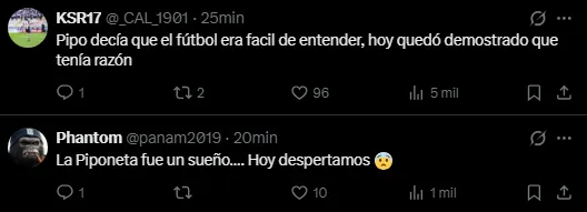 Hinchas agradecen a Néstor Gorosito (Foto: X).