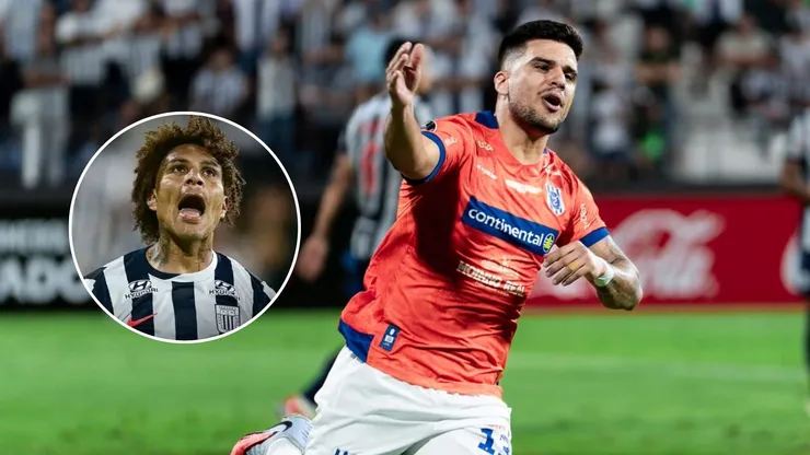 Brahian Ayala y Paolo Guerrero.