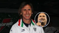 Ricardo Gareca y José Luis Chilavert.
