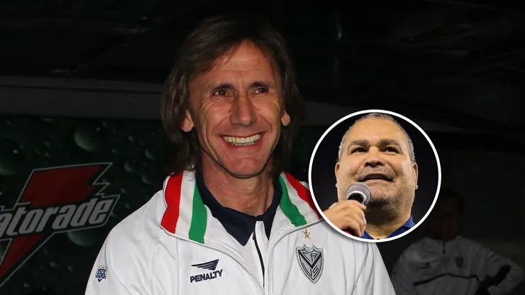 Ricardo Gareca y José Luis Chilavert.