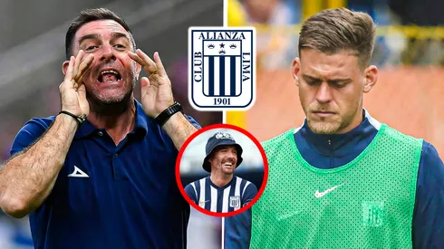 Pablo Guede y Federico Girotti en Alianza Lima.