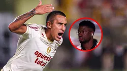 Alex Valera y Sekou Gassama en Universitario.