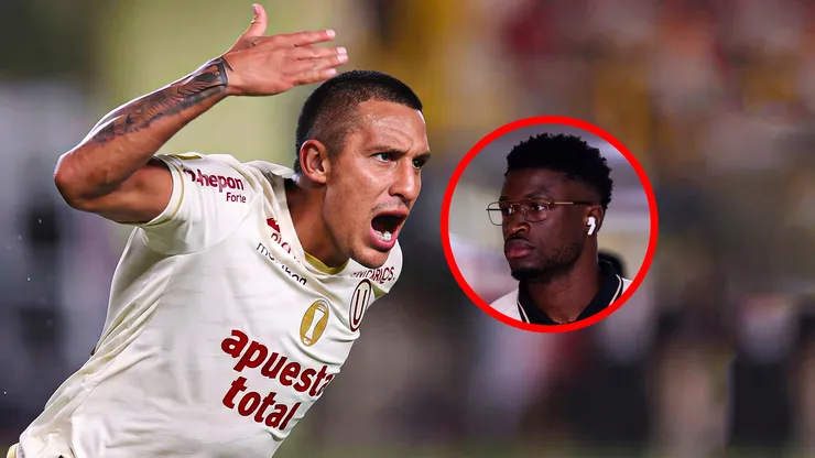Alex Valera y Sekou Gassama en Universitario.