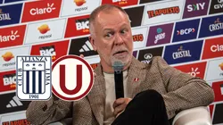 Mano Menezes, DT de Perú.