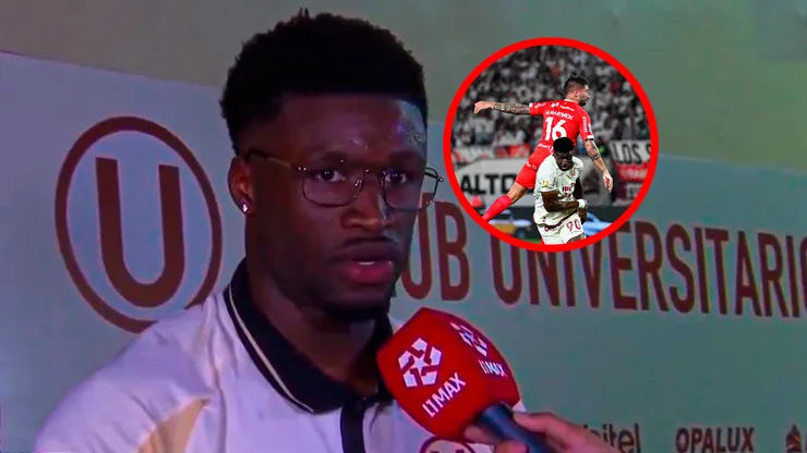 Con autocrítica, Sekou Gassama debutó con Universitario.