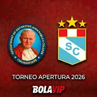 Juan Pablo II vs. Sporting Cristal EN VIVO y GRATIS por el Apertura 2026: minuto a minuto