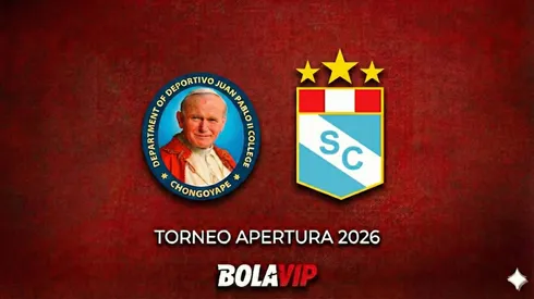Juan Pablo II College recibe a Sporting Cristal en Chongoyape por la Liga 1.