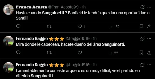 Quejas contra Sanguinetti (Foto: X).