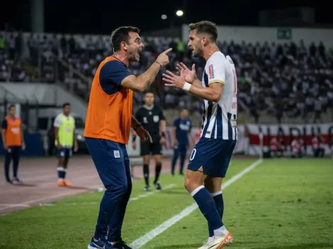 Federico Girotti se molestó con Pablo Guede en el partido: otra discusión en Alianza Lima
