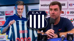 Talleres defendió a Federico Girotti y criticó el trabajo de Pablo Guede.