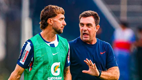 Pablo Guede y Gaspar Gentile en Alianza Lima.