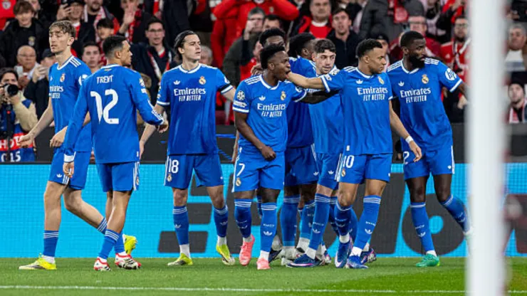 Real Madrid ganó 1-0 contra Benfica por Champions League.