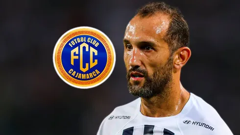 Hernán Barcos y FC Cajamarca.