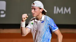 Puño en alto para Ignacio Buse en el Rio Open.