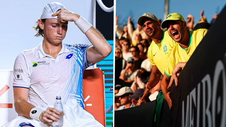 Ignacio Buse en el ATP de Río de Janeiro.