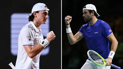 Ignacio Buse y Matteo Berrettini.