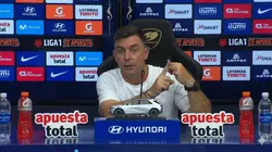 La conferencia de prensa de Pablo Guede tuvo de todo.