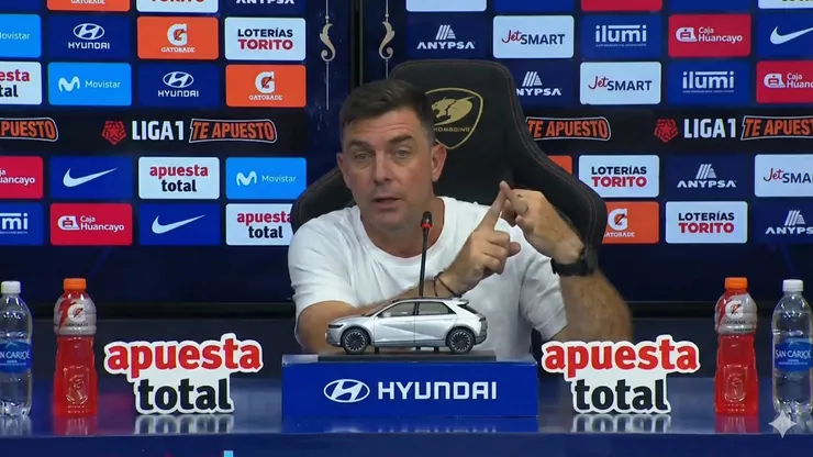 La conferencia de prensa de Pablo Guede tuvo de todo.