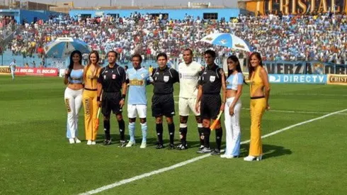 Sporting Cristal vs. Universitario por el Descentralizado 2011.