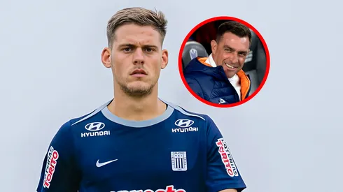 Federico Girotti y Pablo Guede en Alianza Lima.