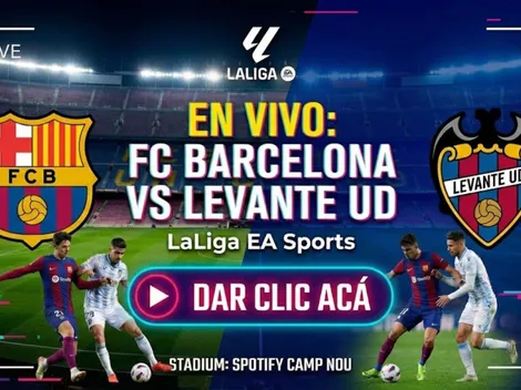 EN VIVO Barcelona vs. Levante GRATIS por LaLiga VER vía ESPN, Disney+ y Fútbol Libre