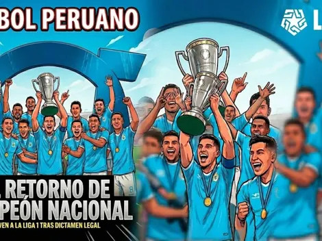 Campeón nacional descendido administrativamente volverá a la Liga 1 tras dictamen legal