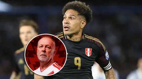 Paolo Guerrero y Mano Menezes.