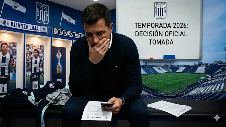 Alianza Lima con todos los jugadores definen el futuro inmediato de Pablo Guede.