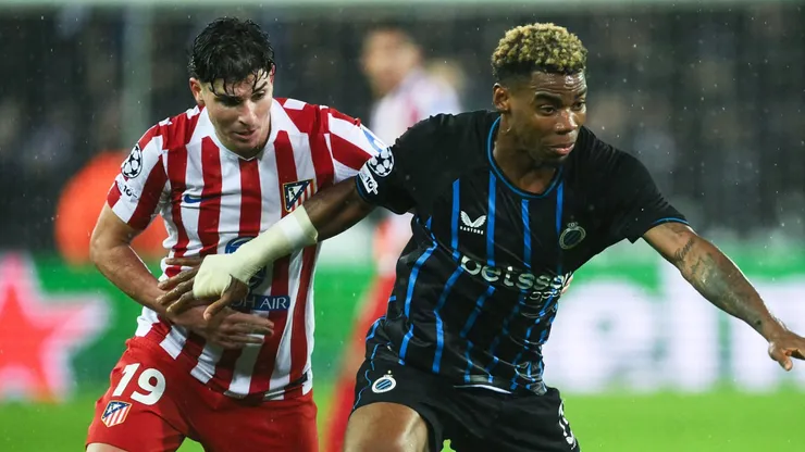 Atlético de Madrid y Brujas jugaron un partidazo en la ida.