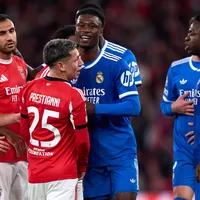 A horas del partido de vuelta Real Madrid vs. Benfica, la última decisión de la UEFA con Gianluca Prestianni