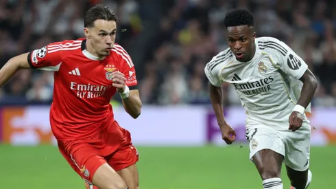 Real Madrid vs. Benfica por la Champions League.