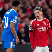 Lo que hizo Gianluca Prestianni mientras se disputaba el partido de vuelta entre Real Madrid y Benfica