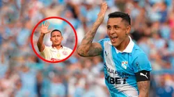 Yoshimar Yotún y Alex Valera en el Cristal vs. Universitario.
