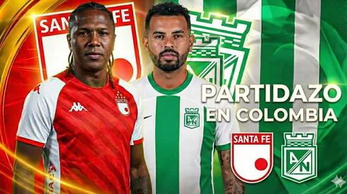 Santa Fe vs. Atlético Nacional en vivo y gratis vía Win Sports+.