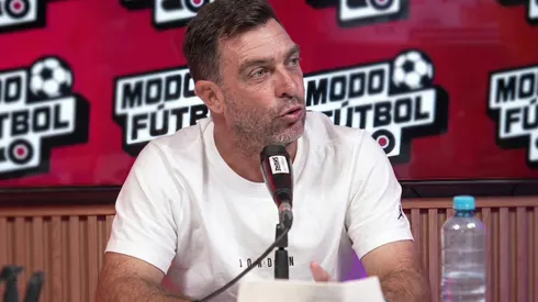 Pablo Guede, en la entrevista con el programa Modo Fútbol en Linkeados.