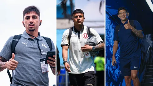 Gustavo Cazonatti, Jairo Concha y Esteban Pavez.