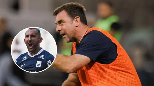 Pablo Guede y Hernán Barcos.