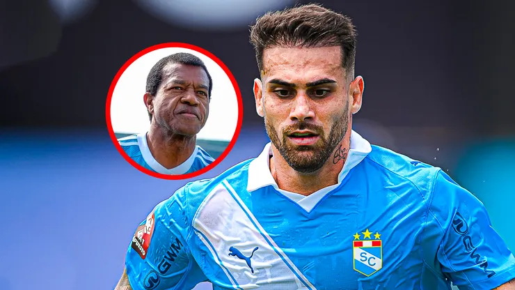 Julio César Uribe y Felipe Vizeu en Sporting Cristal.