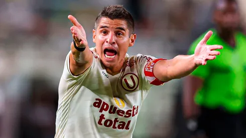 Aldo Corzo con Universitario.