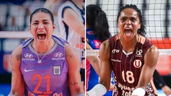 Alianza Lima vs. Universitario por la Liga Peruana de Vóley.