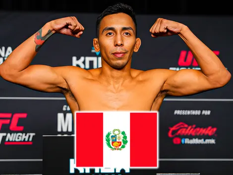 Peruano Borjas se desnudó en el pesaje de UFC México